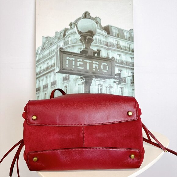 Coach 53352 Harmony Hobo IN Deep Red - Picture 5 of 8